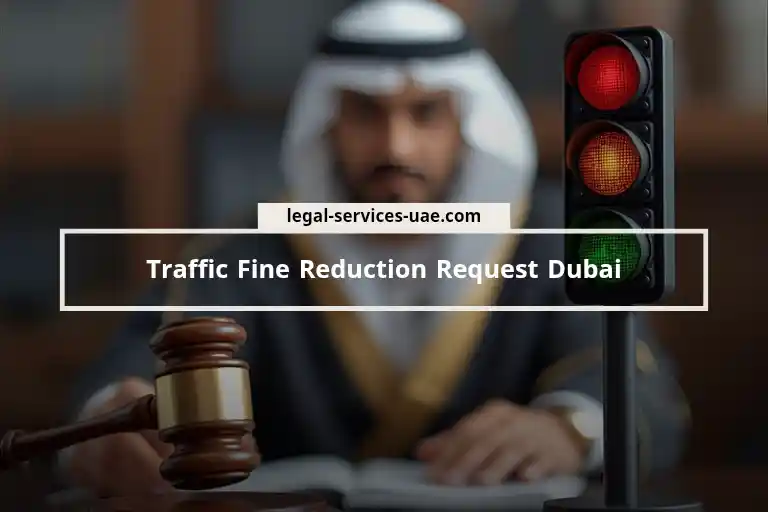 Traffic Fine Reduction Request Dubai