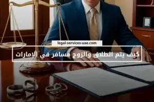 كيف يتم الطلاق والزوج مسافر في الإمارات