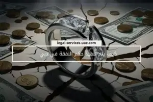 كيف يتم تنفيذ حكم النفقة في دبي