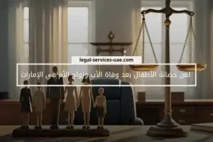 لمن حضانة الأطفال بعد وفاة الأب وزواج الأم في الإمارات