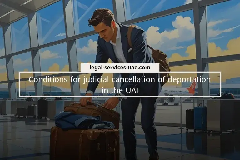 Conditions for judicial cancellation of deportation in the UAE
