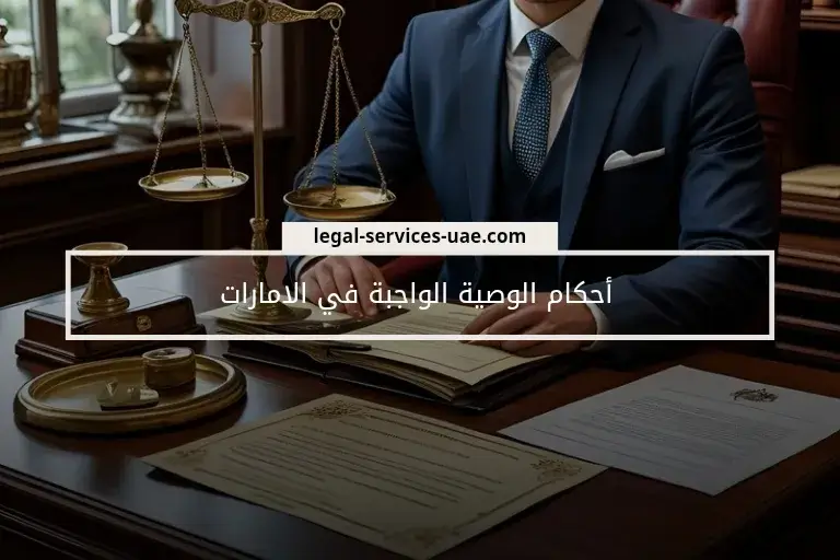 أحكام الوصية الواجبة في الإمارات