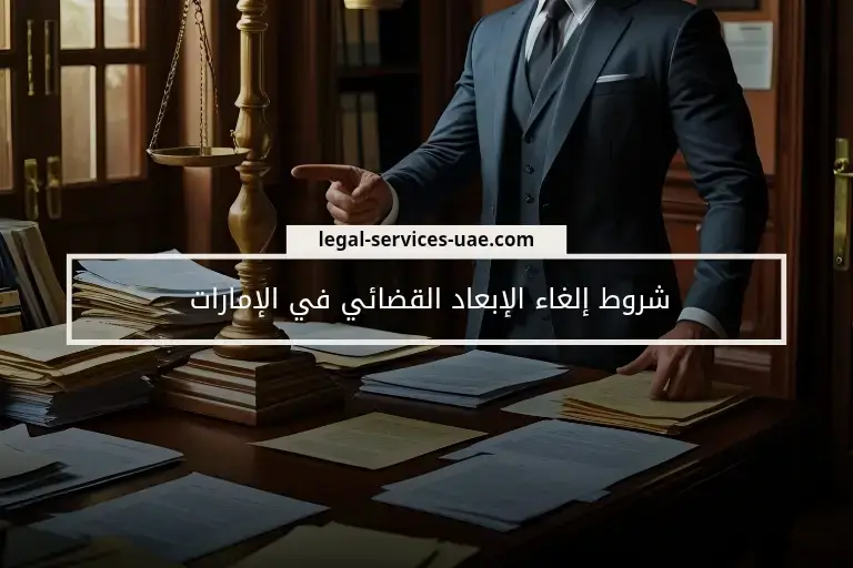 شروط إلغاء الإبعاد القضائي في الإمارات