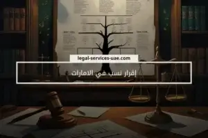 إقرار نسب في الإمارات
