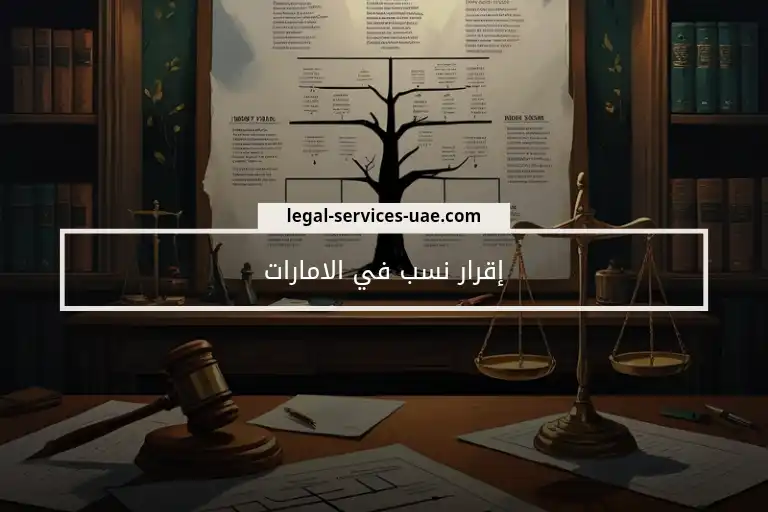 إقرار نسب في الإمارات
