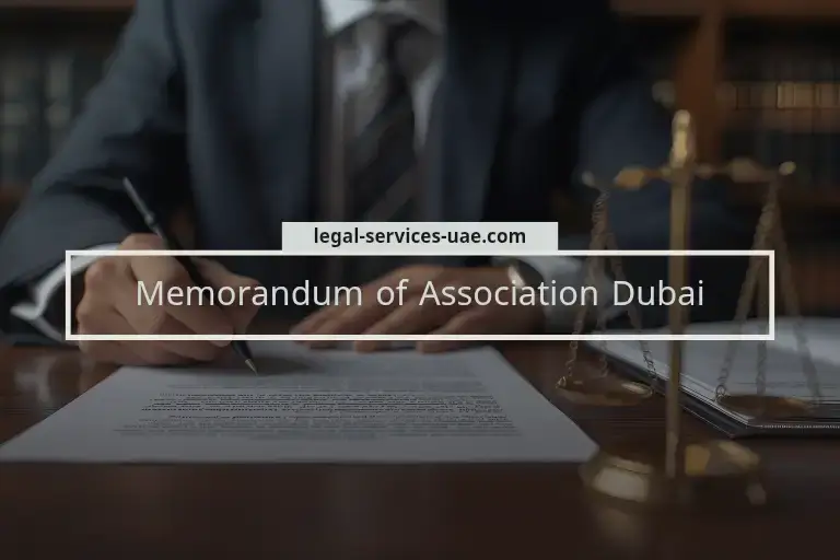 Memorandum of Association Dubai