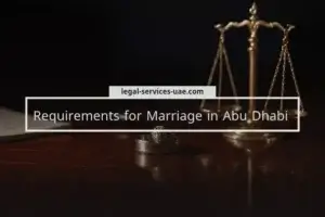 Requirements for Marriage in Abu Dhabi