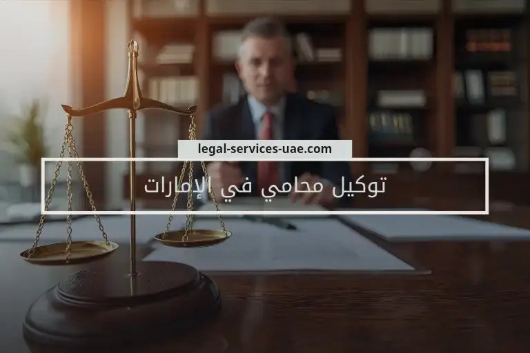 توكيل محامي في الإمارات