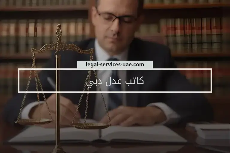 كاتب عدل دبي